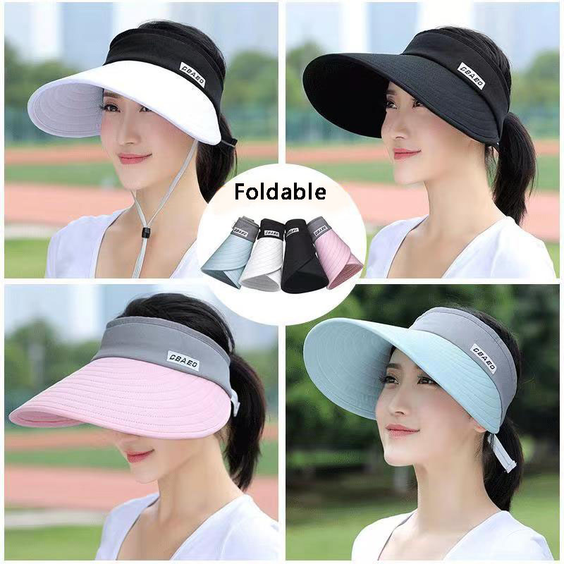 2024년 신상품 여성용 여름 햇빛 가리개 모자, 챙이 - Packable Hat Nylon 리뷰 및 가격