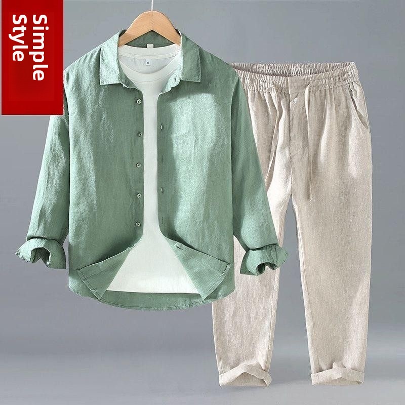 편안하고 통기성 좋은 린넨 남성 캐주얼 반소매 셔츠와  - Linen Shirt Breathable 리뷰 및 가격